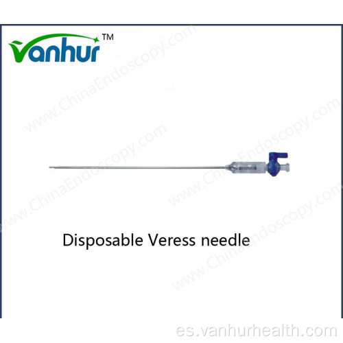 Instrumentos quirúrgicos desechables Veress Needle